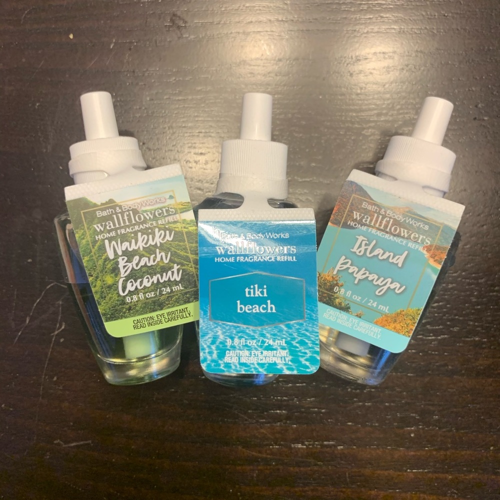 3 wallflowers from Bath and Body Works